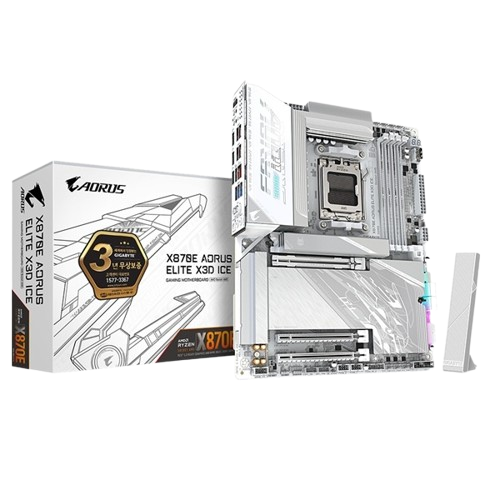 [GIGABYTE] X870E AORUS ELITE X3D ICE 제이씨현 (AMD X870E/ATX)